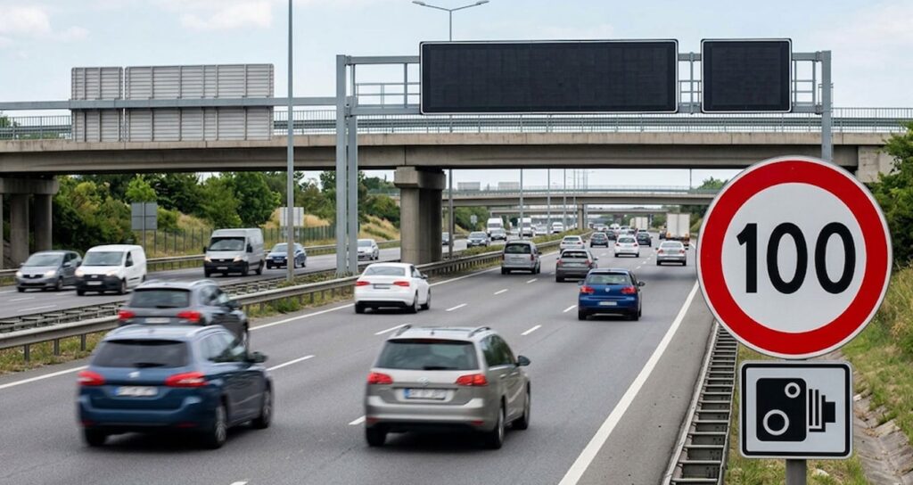 Plan to reduce speed limit to 100 km/h in Europe causes driver protests