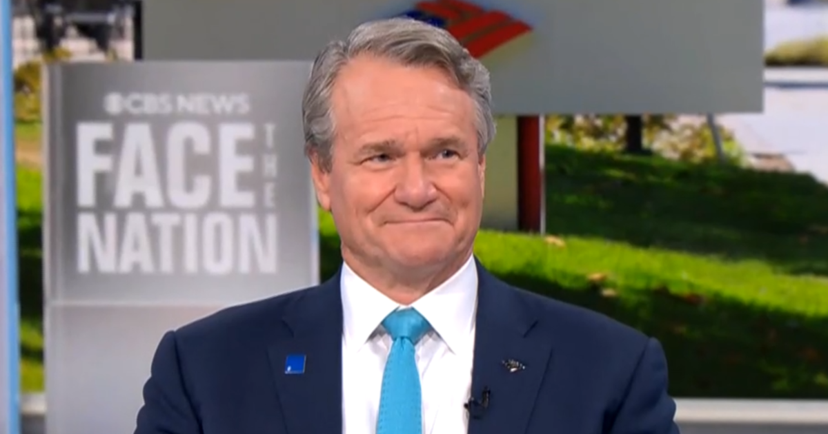 Bank of America CEO-su Brian Moynihan “Face the Nation”da çıxış edib
