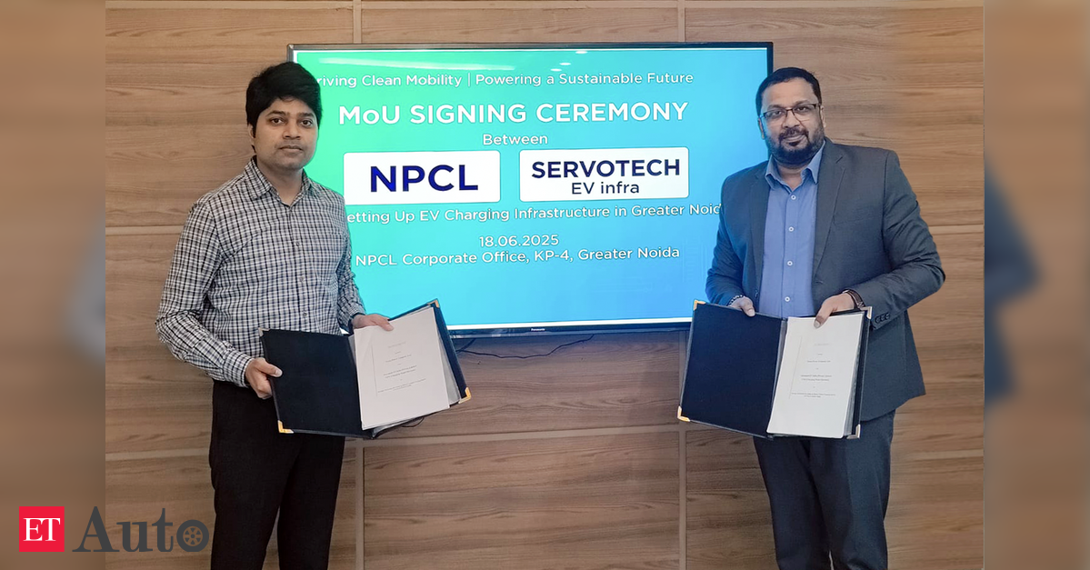 Servotech EV Infra NPCL ilə Noidada EV şarj şəbəkəsinin inkişafı üzrə saziş imzaladı