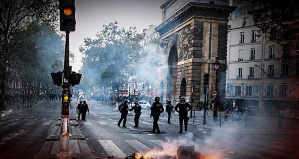 Large-scale protests in France: curfew imposed in four cities