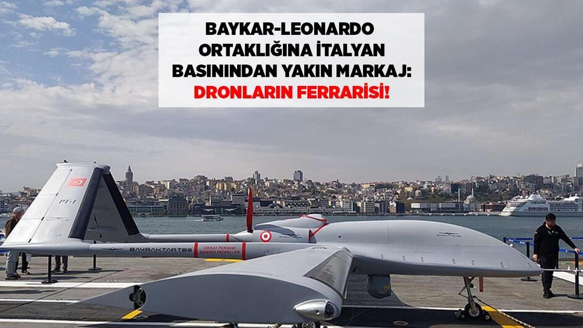 Leonardo-Baykar ittifaqı İtaliya mətbuatının gündəmində Dronların Ferrarisi