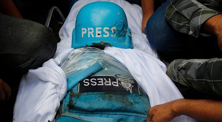 250-dən artıq media təşkilatından İsrailə etiraz: Qəzzada həlak olan jurnalistlər başlıqlarda!