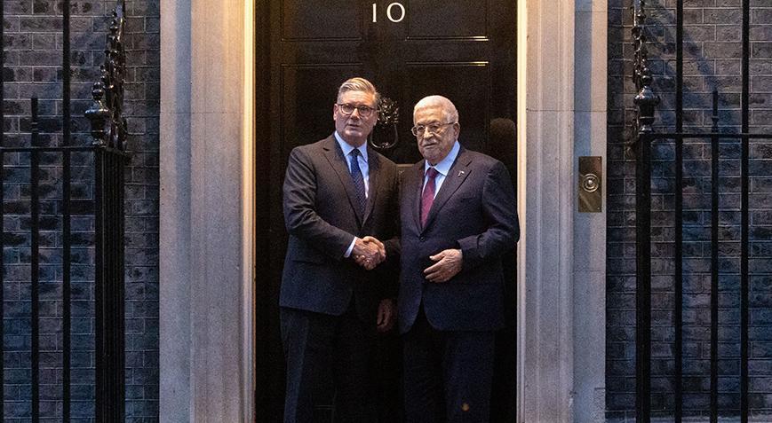 Britaniya Baş naziri Starmer Fələstin Prezidenti Abbasla görüşdü