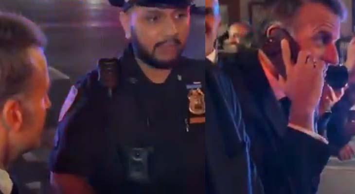 Makron ABŞ-da şok Polis saxladı Trampa zəng edildi
