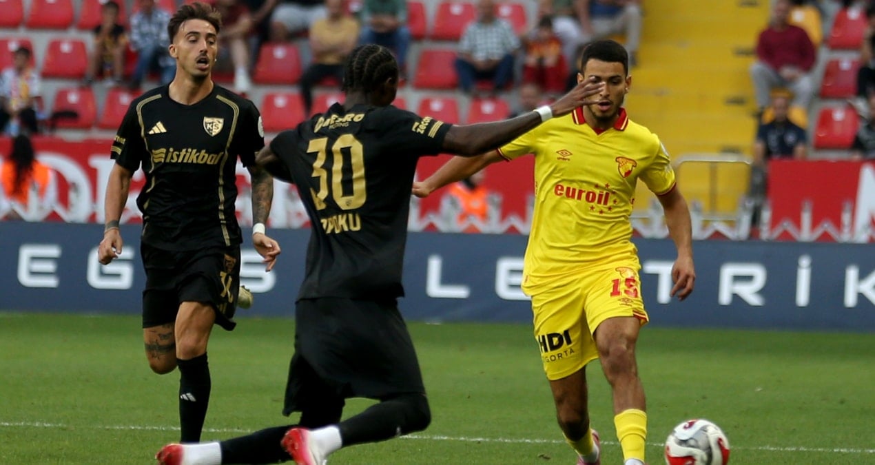 Kayserispor və Göztepe heç-heçə oynadı