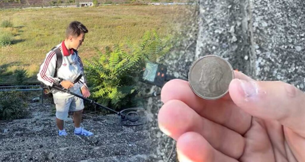 Treasure hunt in an abandoned stadium: A young man's unusual and mysterious adventure