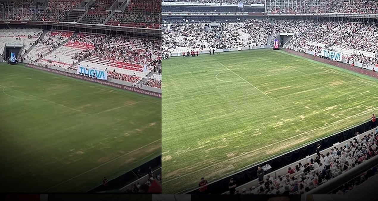 Beşiktaş stadionunda xoşagəlməz hadisə yaşandı