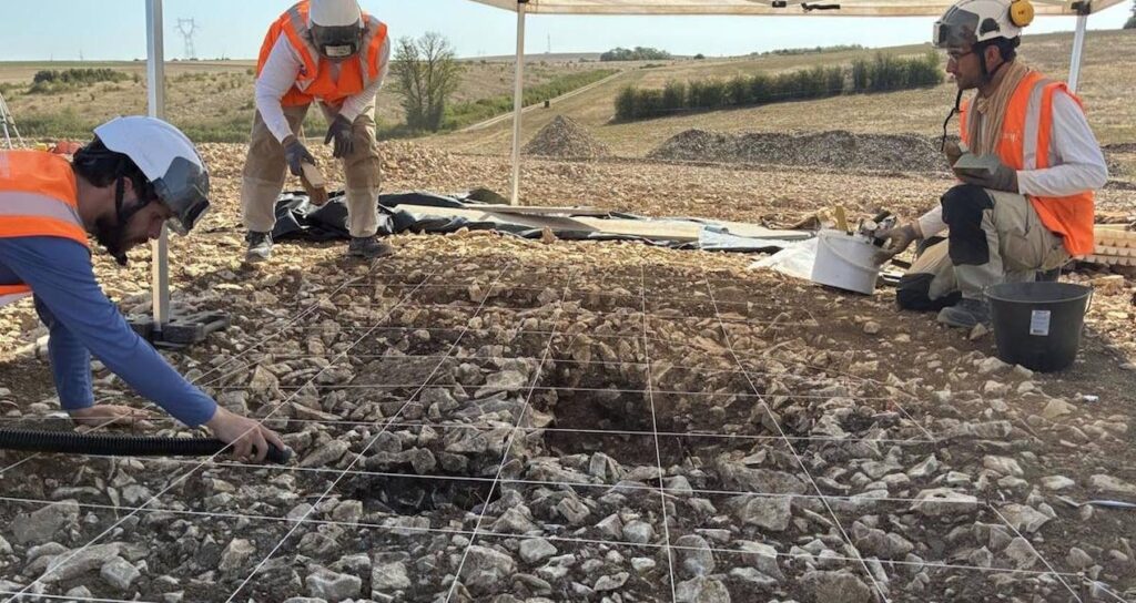 1,700-year-old Roman tombs discovered in an orchard in France