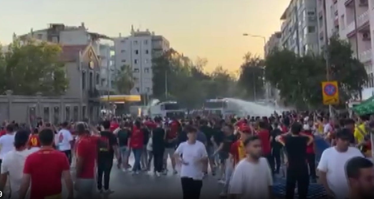 Göztepe-Fenerbahçe matçı öncəsi iğtişaşlar baş verdi