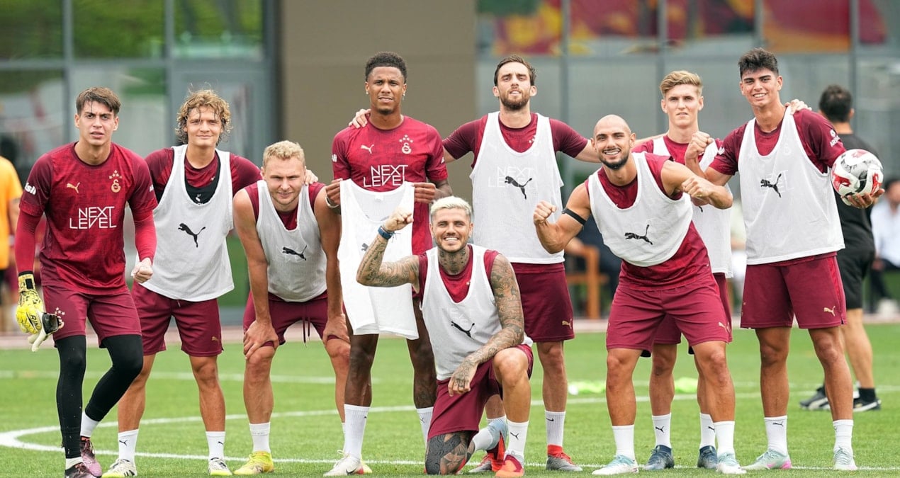Qalatasaray ikinci həftənin məşqlərinə start verdi