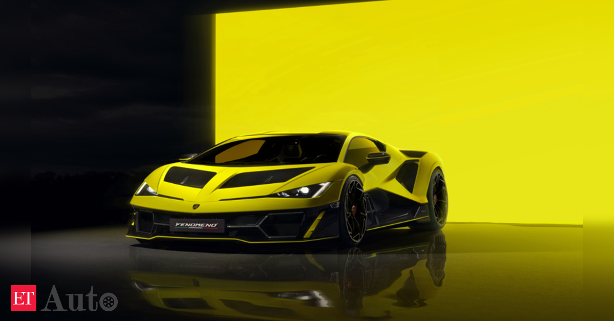 Lamborghini 1080 at gücündə hibrid superkar Fenomeno təqdim etdi