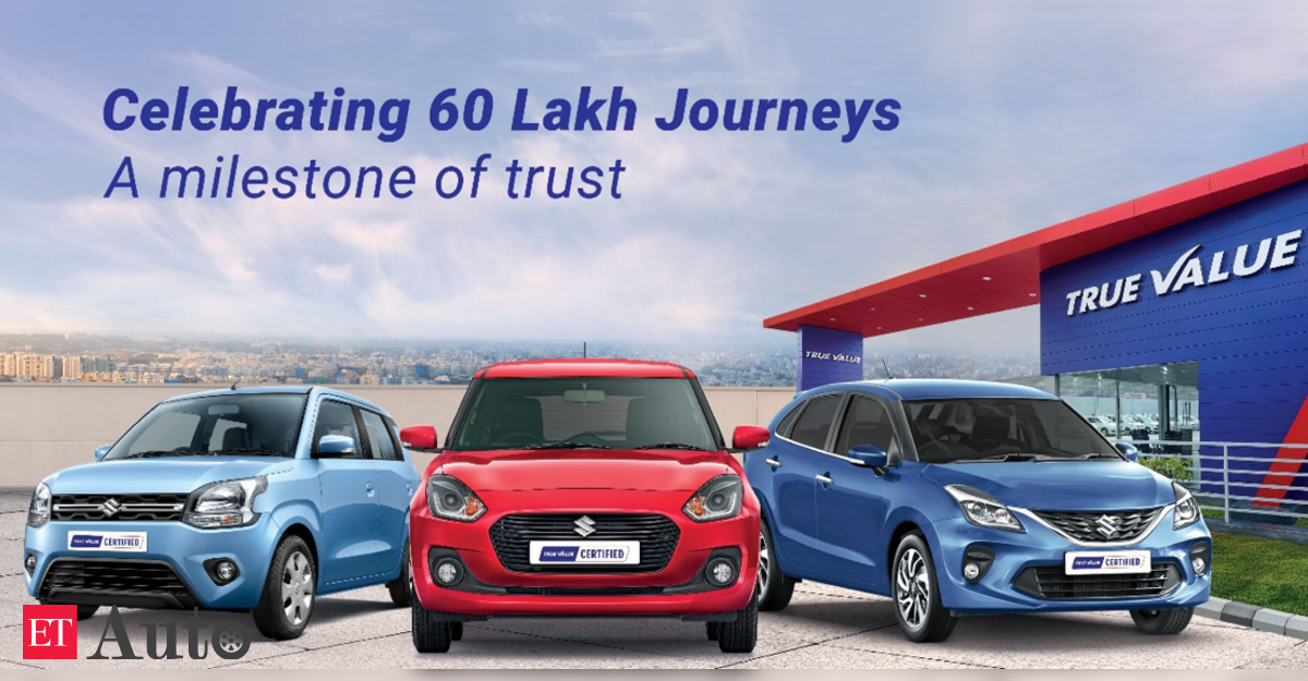 Maruti Suzuki True Value 60 Lakh İkinci Əl Avtomobil Satdı