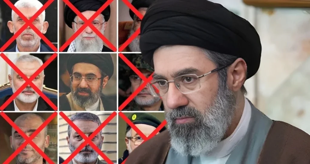 Израиль угрожает Муджтабе Хаменеи убийством: опубликовано фото угрозы