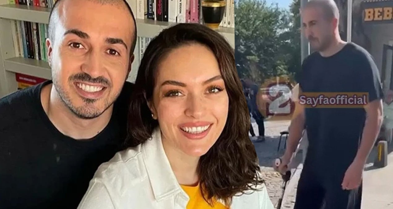 Ayağından vurulan Ezgi Molanın keçmiş əri qoltuq ağacında görüntüləndi