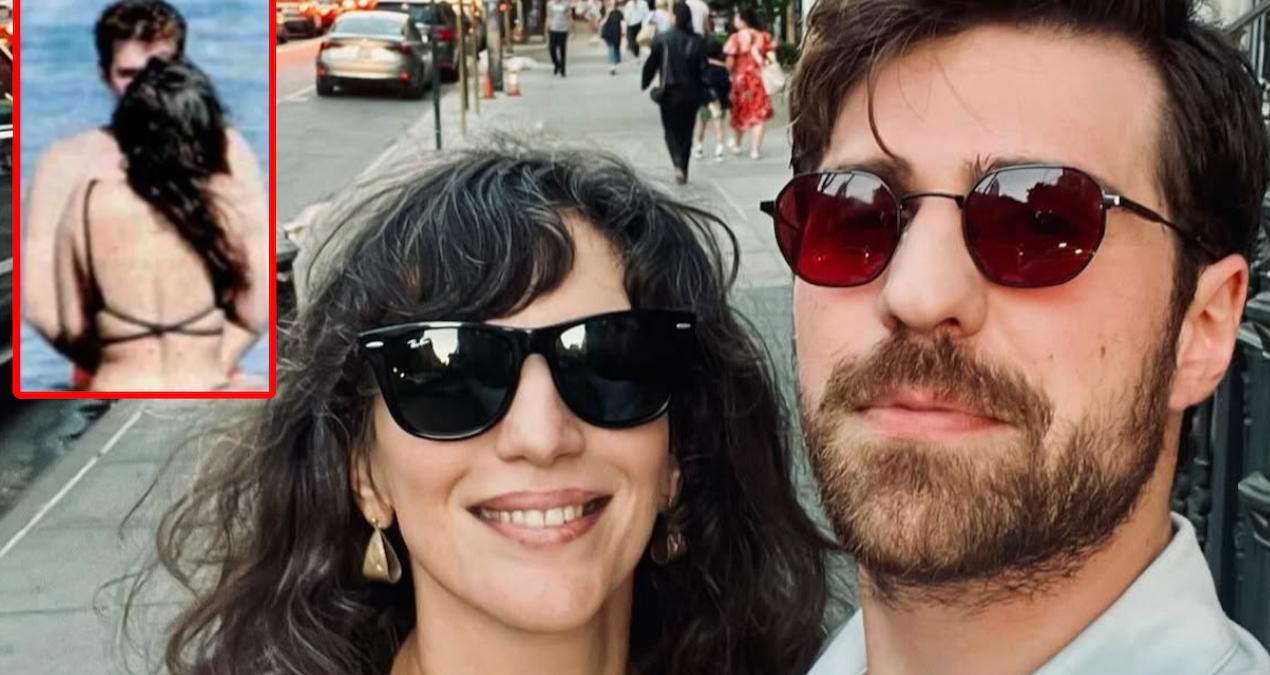 Nihal Yalçın sevgilisini hər kəsin gözü önündə öpüşlərə boğdu