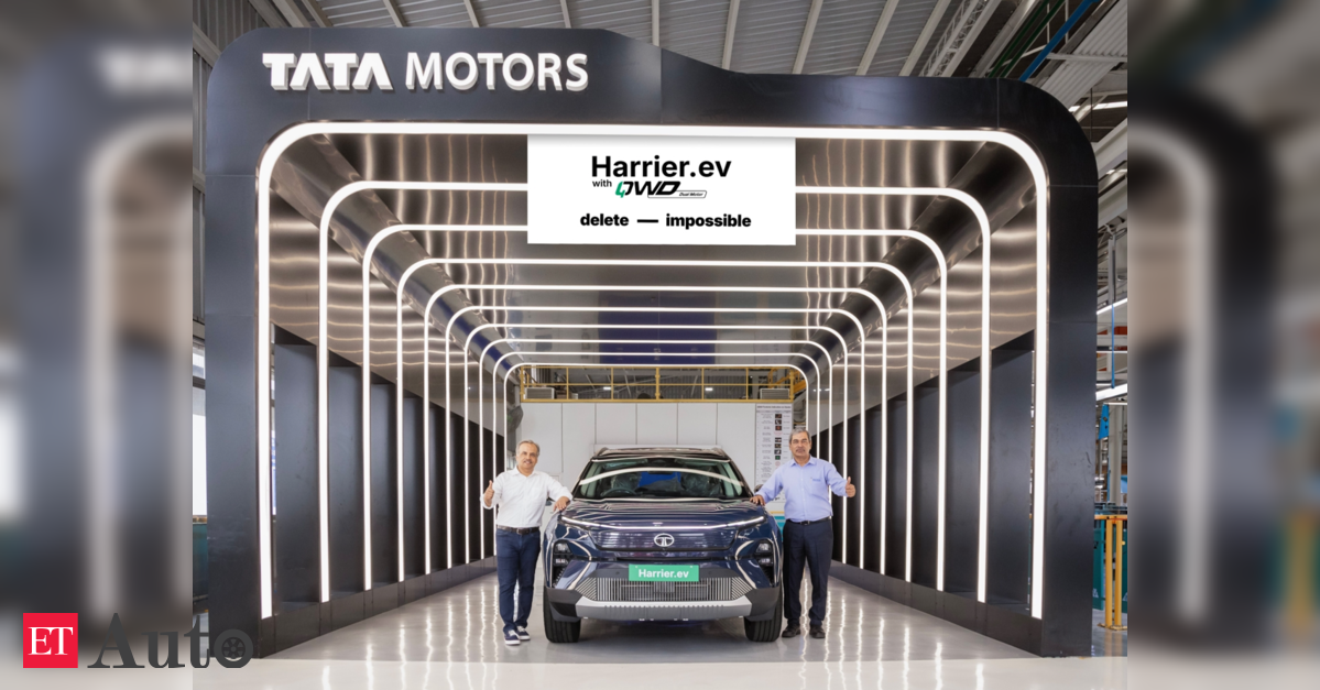 Tata Motors: Yeni Elektrikli Harrier EV İstehsalına Başladı