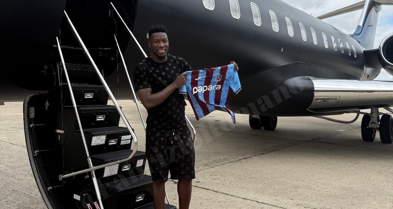Andre Onana Trabzona gəldi