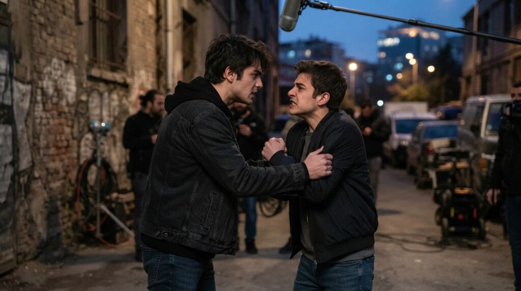 Напряженные моменты в сериале «Daha 17»: Теоман и Арас лицом к лицу