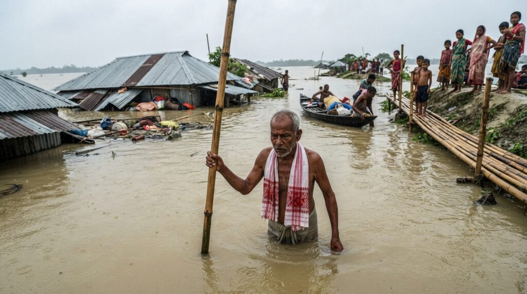 Floods in India's Assam state: Death toll exceeds 100
