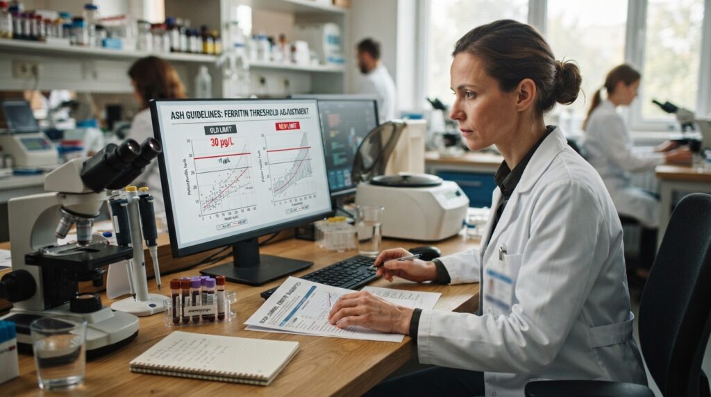 Innovation in iron deficiency diagnosis: ASH introduces new limits