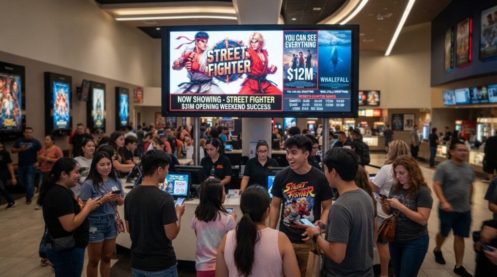 “Street Fighter” maintains its lead in cinemas: $31 million in revenue