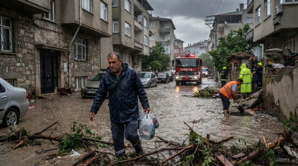 Dangerous weather conditions in Turkey: Flood and storm warnings issued for 45 regions