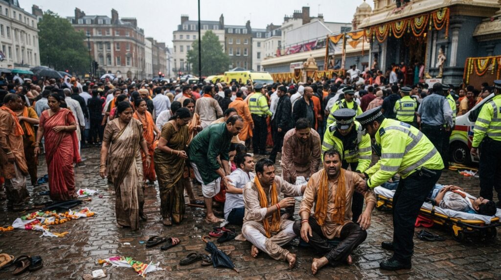 Tragedy at Hindu religious festival: Stampede results in 17 deaths