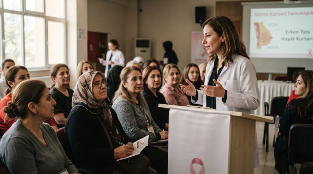 The crucial role of early diagnosis in the fight against breast cancer was highlighted