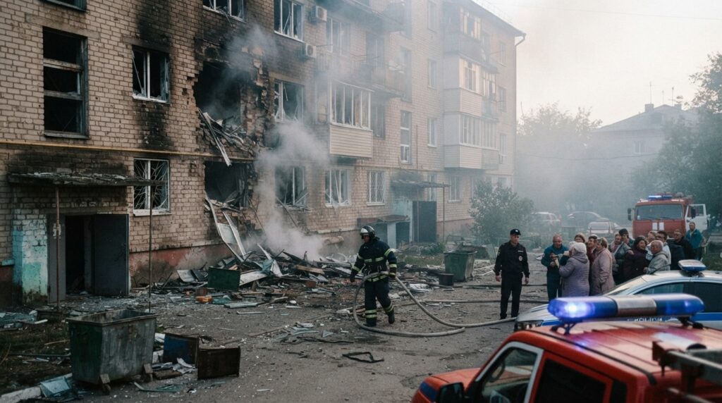 Voronezh region subjected to massive unmanned aerial vehicle attack