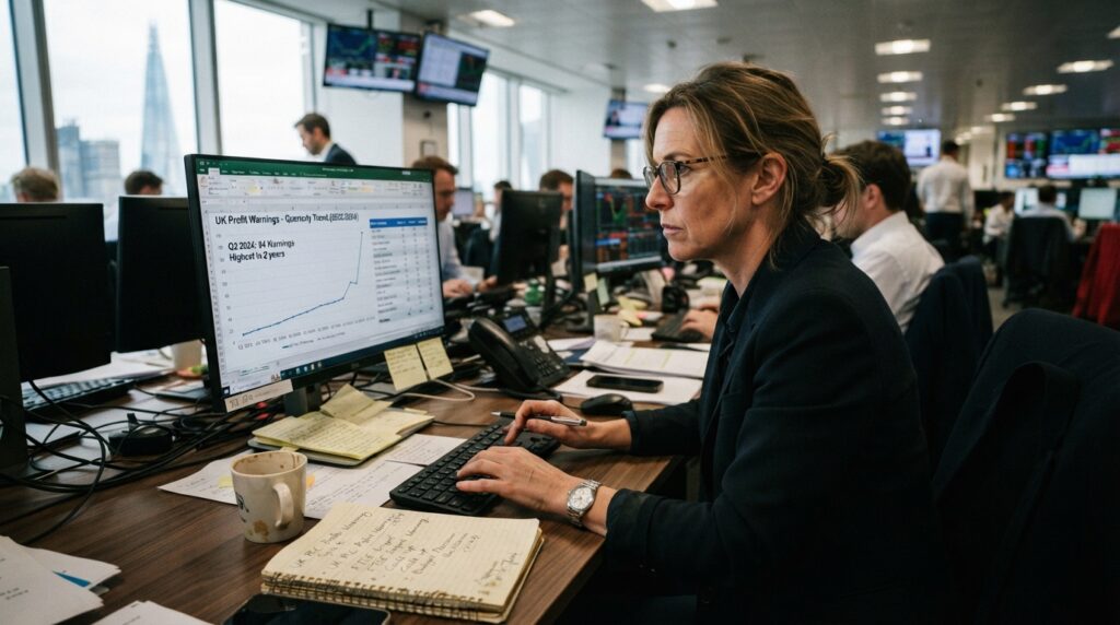 UK companies' profit warnings reach highest level in two years