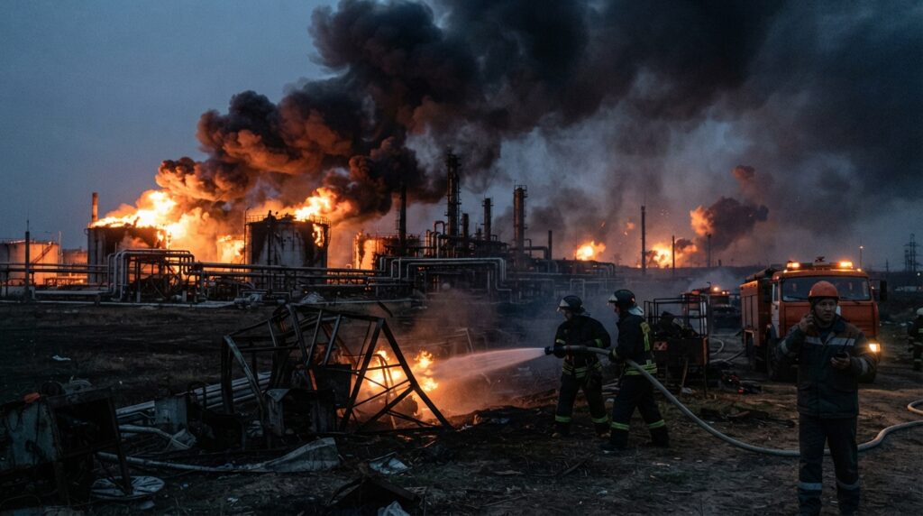 Ukraine launched large-scale strikes on Russia with thousands of drones