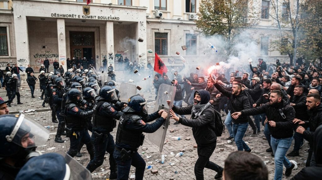 Political tension in Albania: Prime Minister Edi Rama ignores calls for resignation