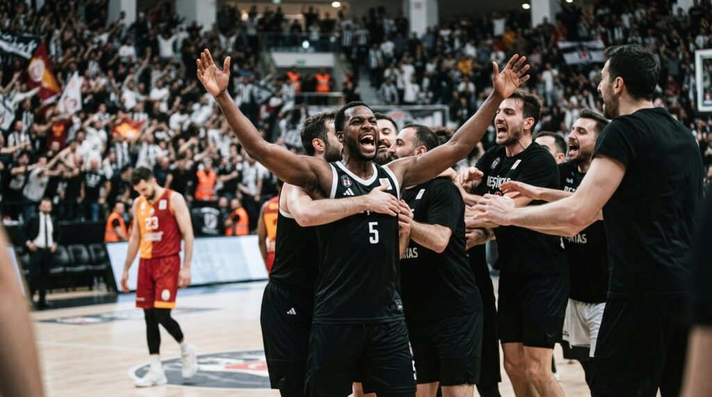 Basketball Super League: Beşiktaş defeats Galatasaray in the derby