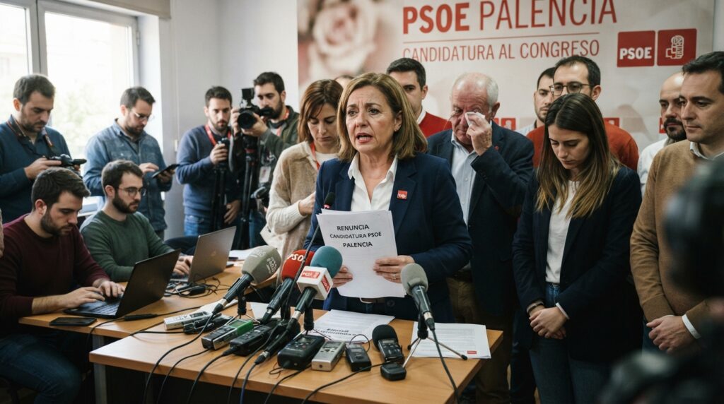 Political tension in Spain: All PSOE candidates in Palencia have resigned