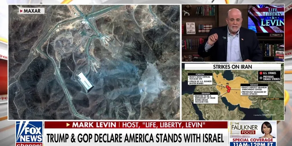 İrana zərbə sonrası Mark Levin: Trump 'möhtəşəm lider'