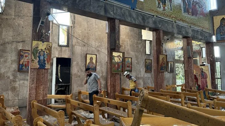 Suriya kilsəsi: Bomba partlayışı, çoxlu ölü, şəkillər