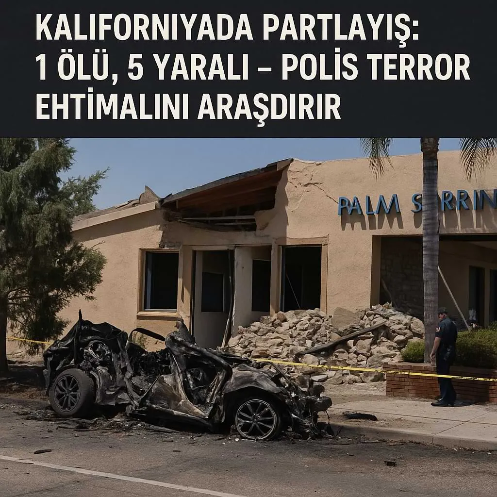 Kaliforniyada partlayış: 1 ölü, 5 yaralı – Polis terror ehtimalını araşdırır