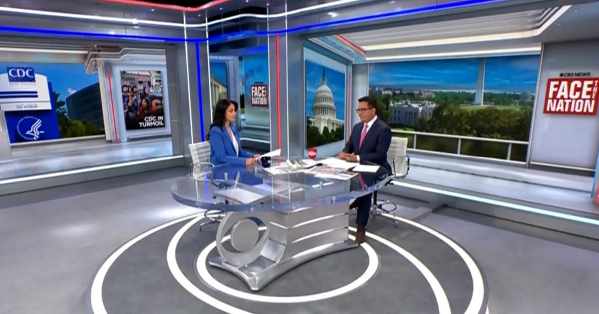"Margaret Brennanla üz-üzə" verilişinin 31 avqust 2025-ci il tarixli tam transkripti