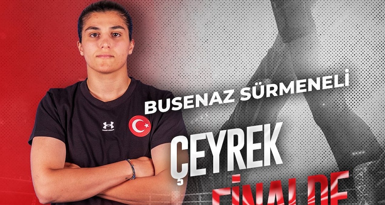 Busenaz Sürmeneli dörddəbir finalda
