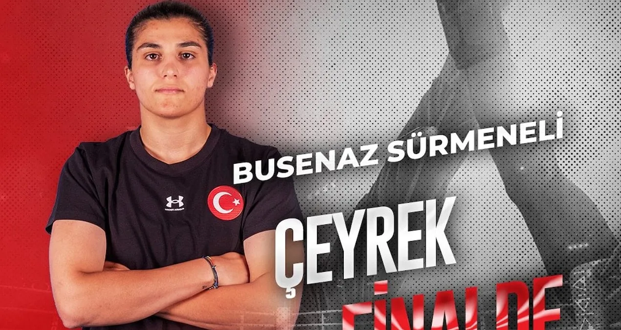 Busenaz Sürmeneli dörddəbir finalda