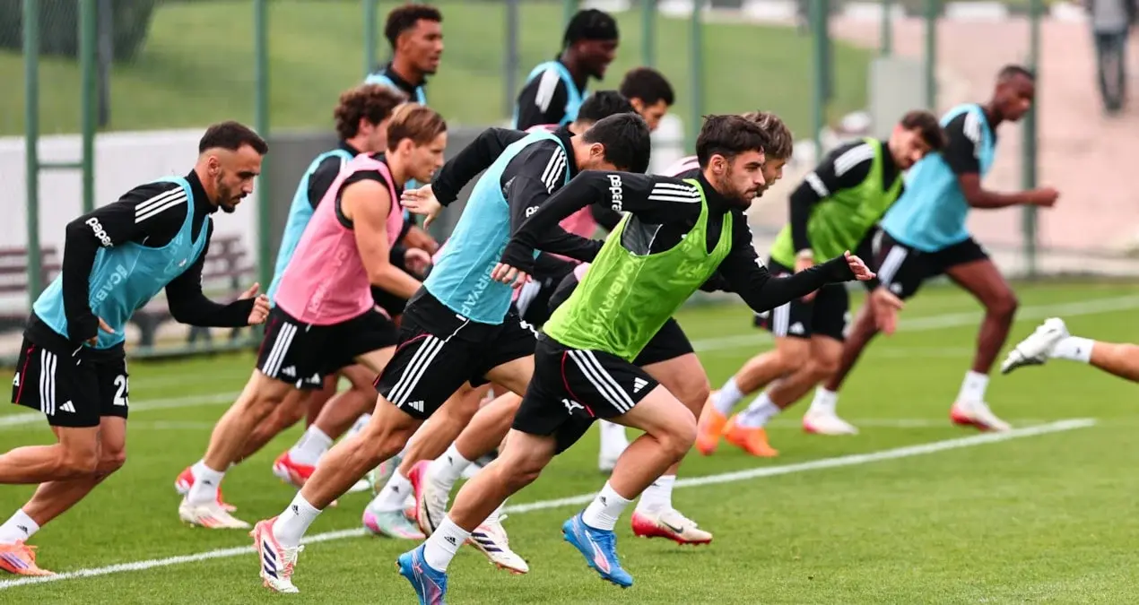 Beşiktaş Gençlerbirliyi matçına hazırlaşır