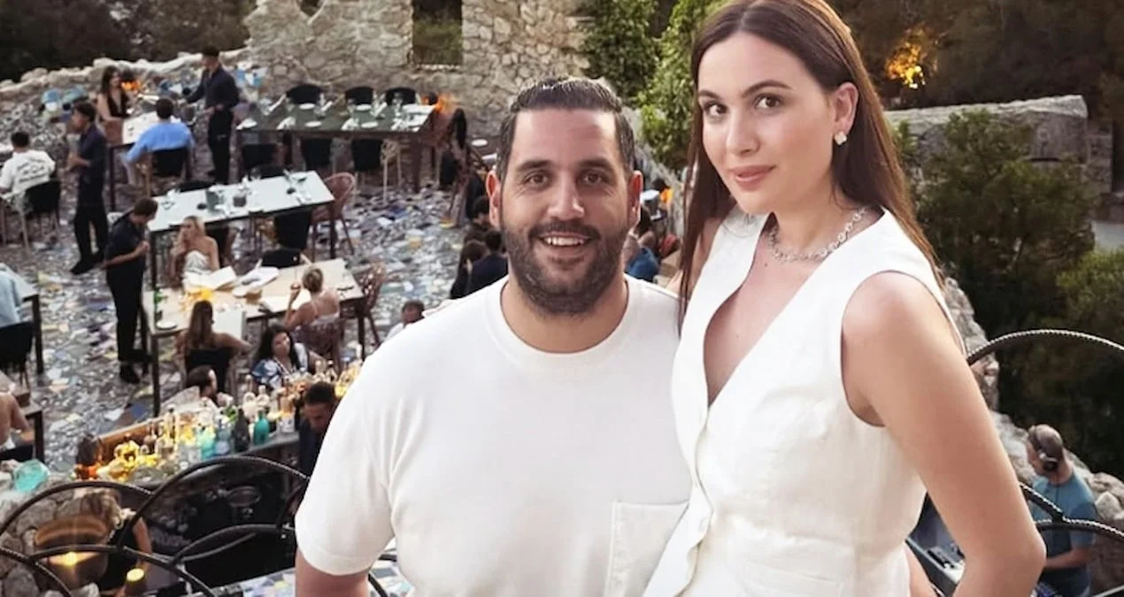 Elif Engin və Ahmet Emin Ahlatcı Sardiniyada balayında