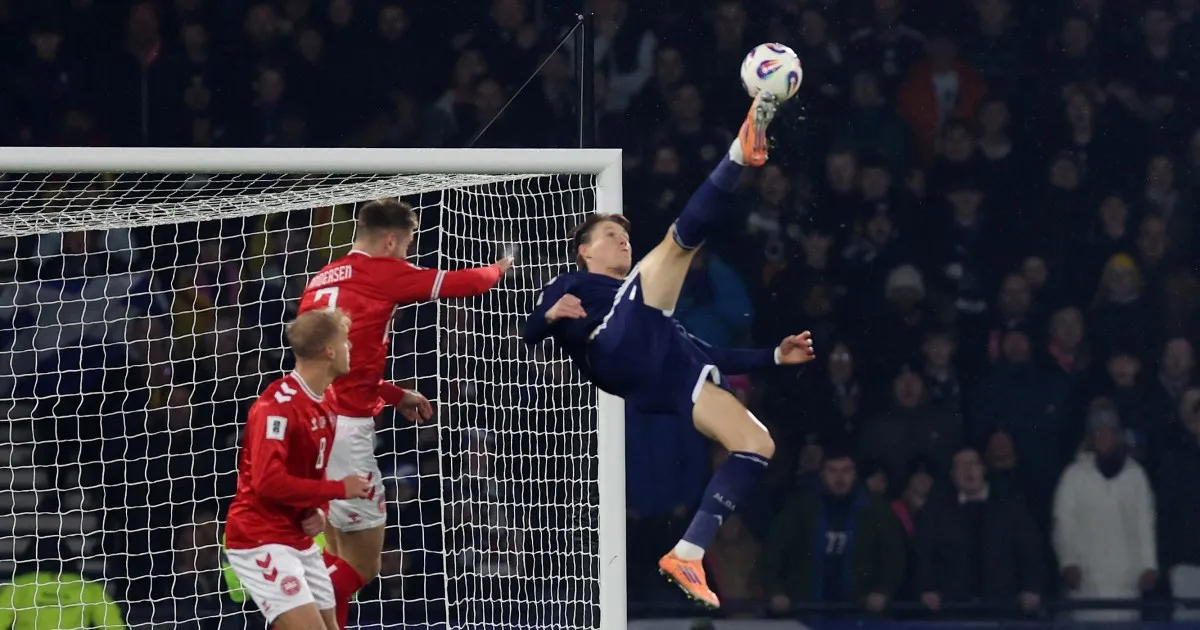 1998-dən bəri ilk: Şotlandiya 4-2 hesabı ilə Danimarkanı yenərək DÇ-yə vəsiqə qazandı