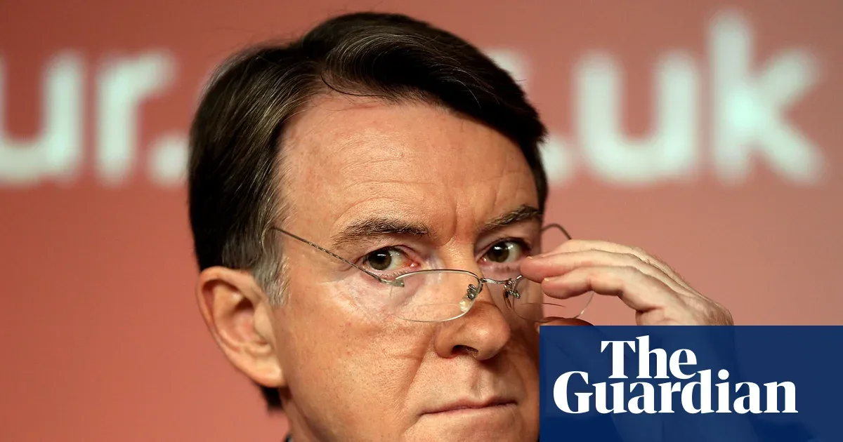 Piter Mandelson: Cinayət istintaqının nəticələri
