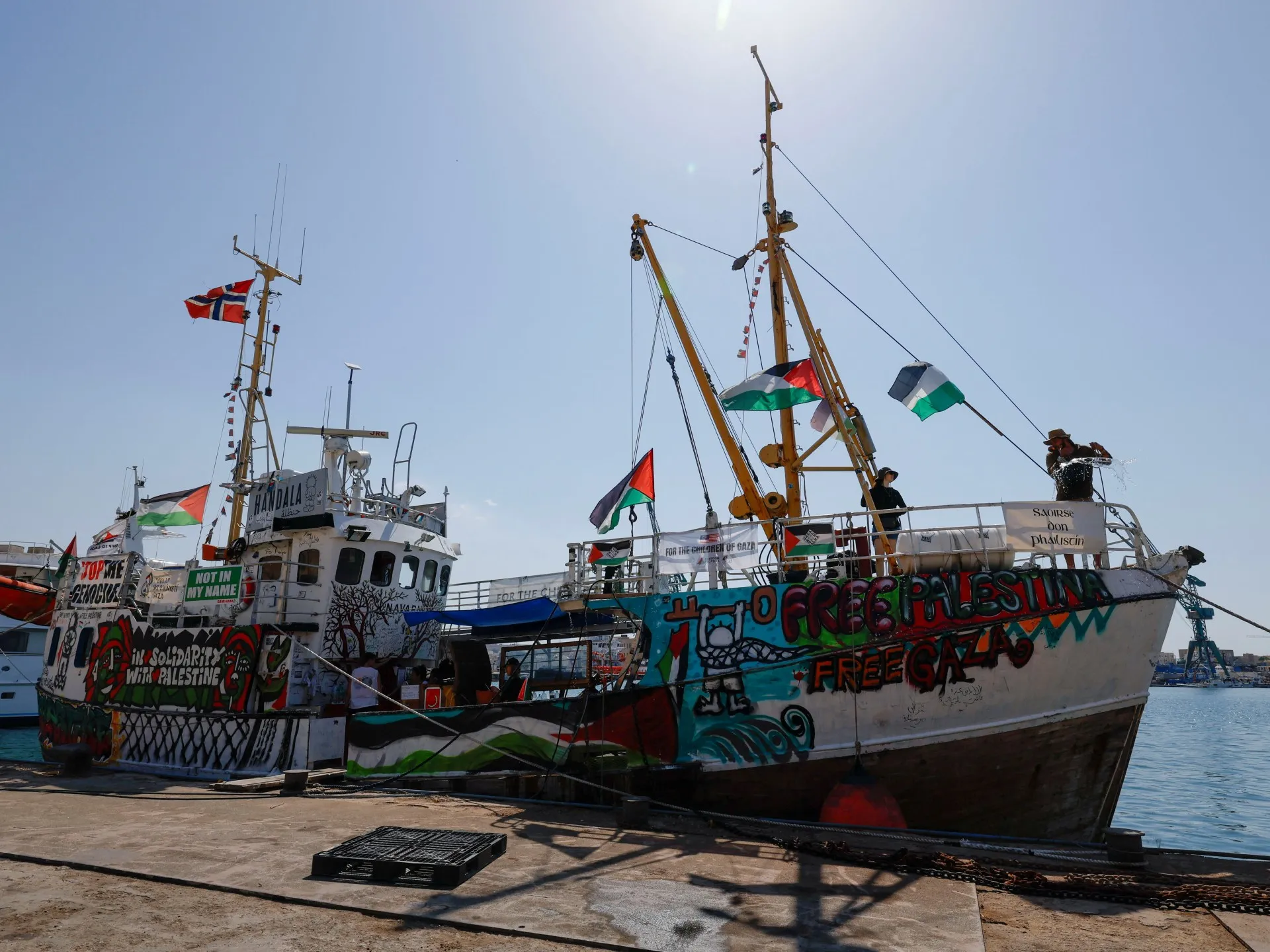 Qlobal Sumud Flotiliyası Qəzzaya yola çıxır
