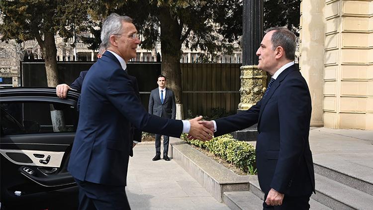 NATO-nun baş katibi Stoltenberq Azərbaycanın xarici işlər naziri Bayramovla görüşüb