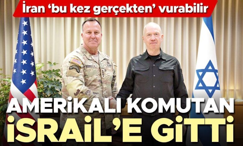 İran bu dəfə "həqiqətən" zərbə vura bilər! Hücum planı Xamneyinin qabağındadır... Amerikalı komandir İsrailə getdi