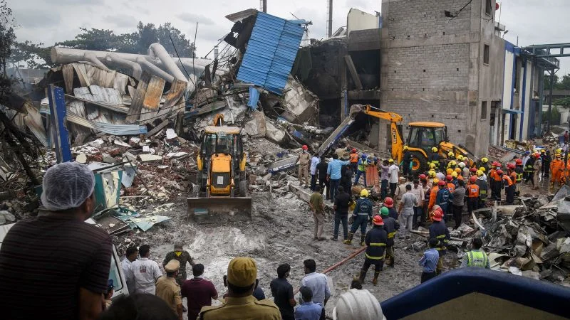 Hindistanda dərman fabriki yanğını: Azı 39 nəfər həlak olub
