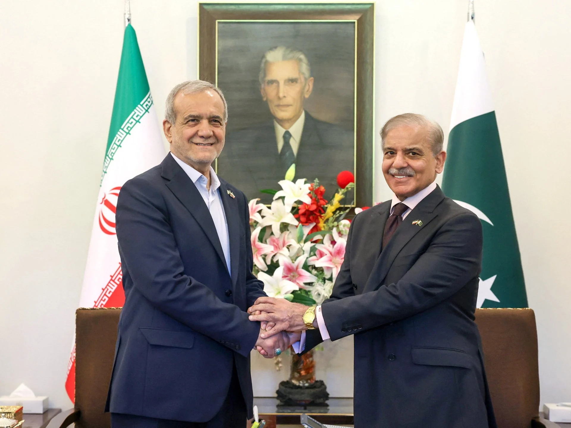 Pakistan və İran rəsmiləri təhlükəsizlik və ticarət əməkdaşlığını gücləndirməyə razılaşdı