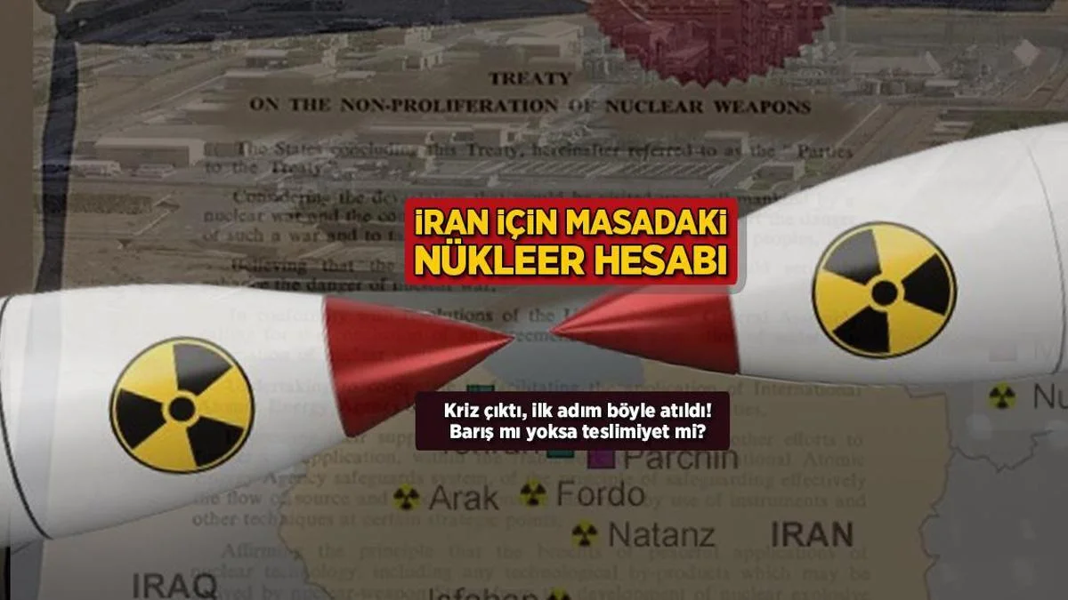İran nüvəsi: Böhranın ilk addımı atıldı Sülh ya təslimiyyət